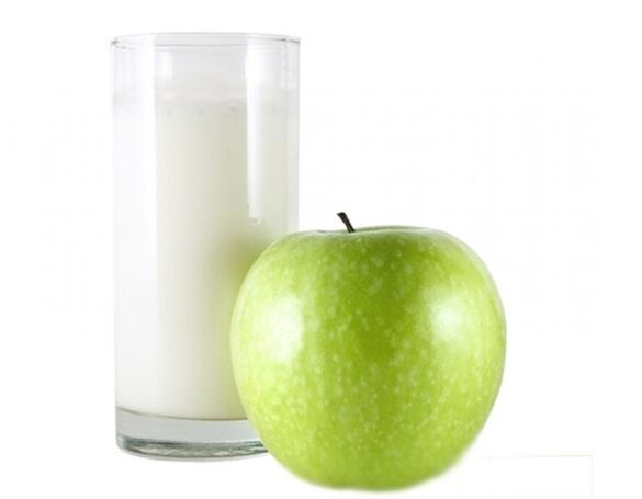 Kefír s jablkom pre efektívnu diétu